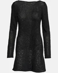 Tom Ford Verziertes Minikleid Schwarz