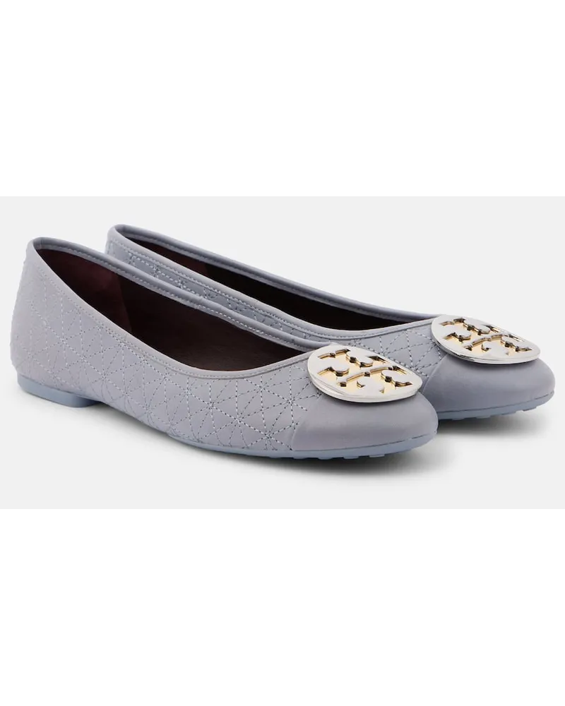 Tory Burch Ballerinas Claire aus Leder Blau