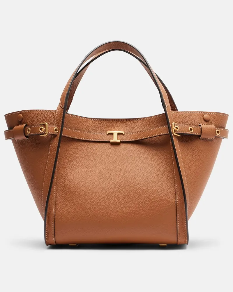 TOD'S Schultertasche T Timeless aus Leder Braun