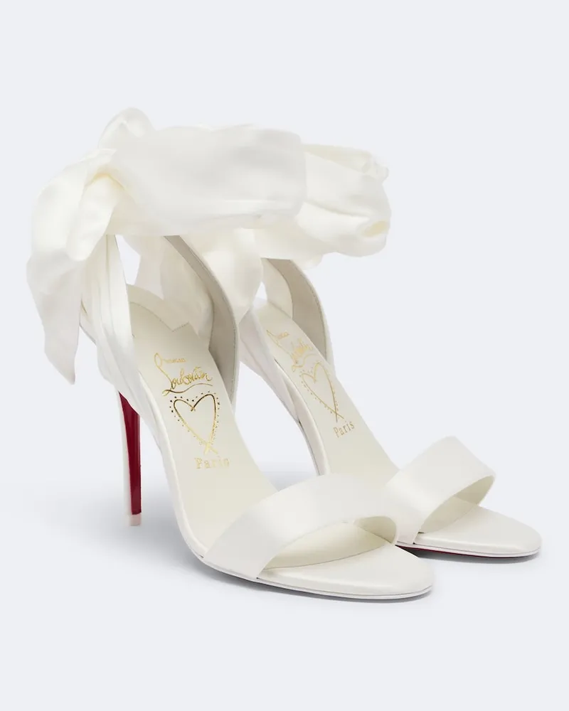 Christian Louboutin Sandalen Miss Z Sandal Du Désert Weiß