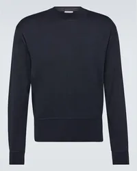 Christophe Lemaire Pullover aus einem Wollgemisch Blau