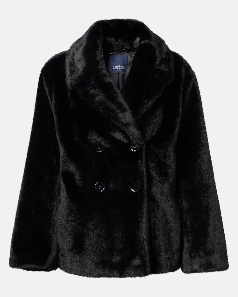 Max Mara Jacke Schwarz