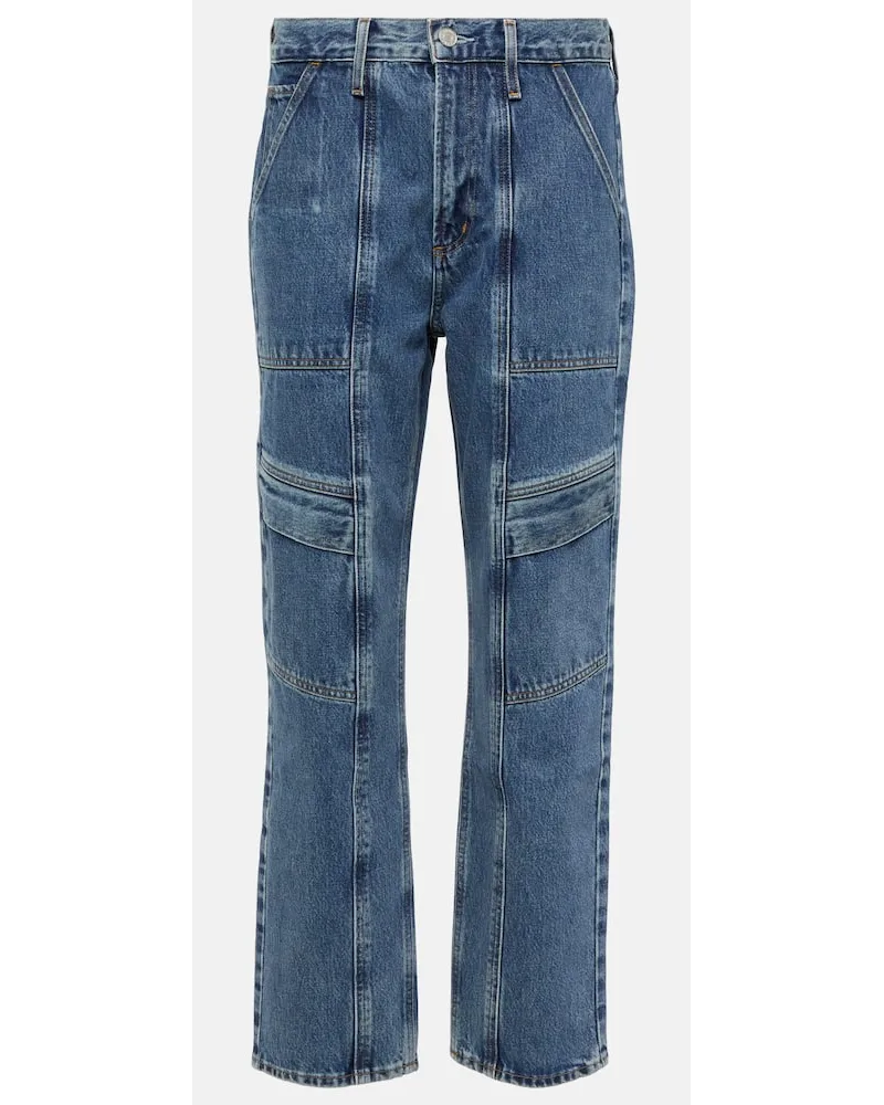 AGOLDE Cargohose Cooper aus Denim Blau