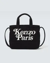 Kenzo X Verdy Tote Utility Small aus Canvas Schwarz