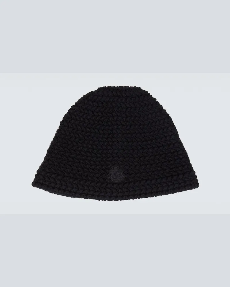 Moncler 2 Moncler 1952 Hut aus Wolle Schwarz