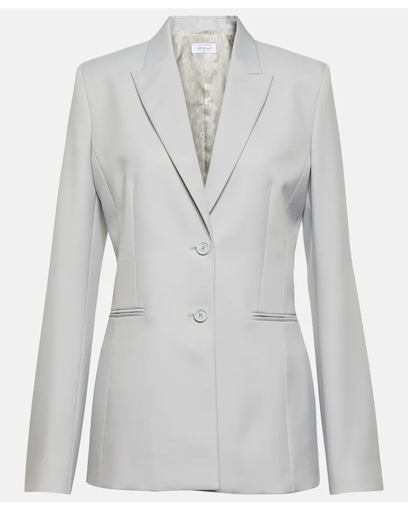 OFF-WHITE Blazer Corporate Blau
