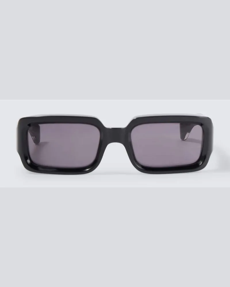 Jacques Marie Mage Eckige Sonnenbrille Vera Schwarz