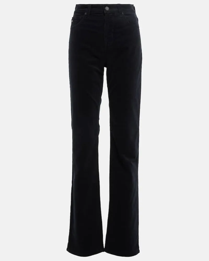 Adriano Goldschmied Straight Jeans Alexxis Extended Schwarz