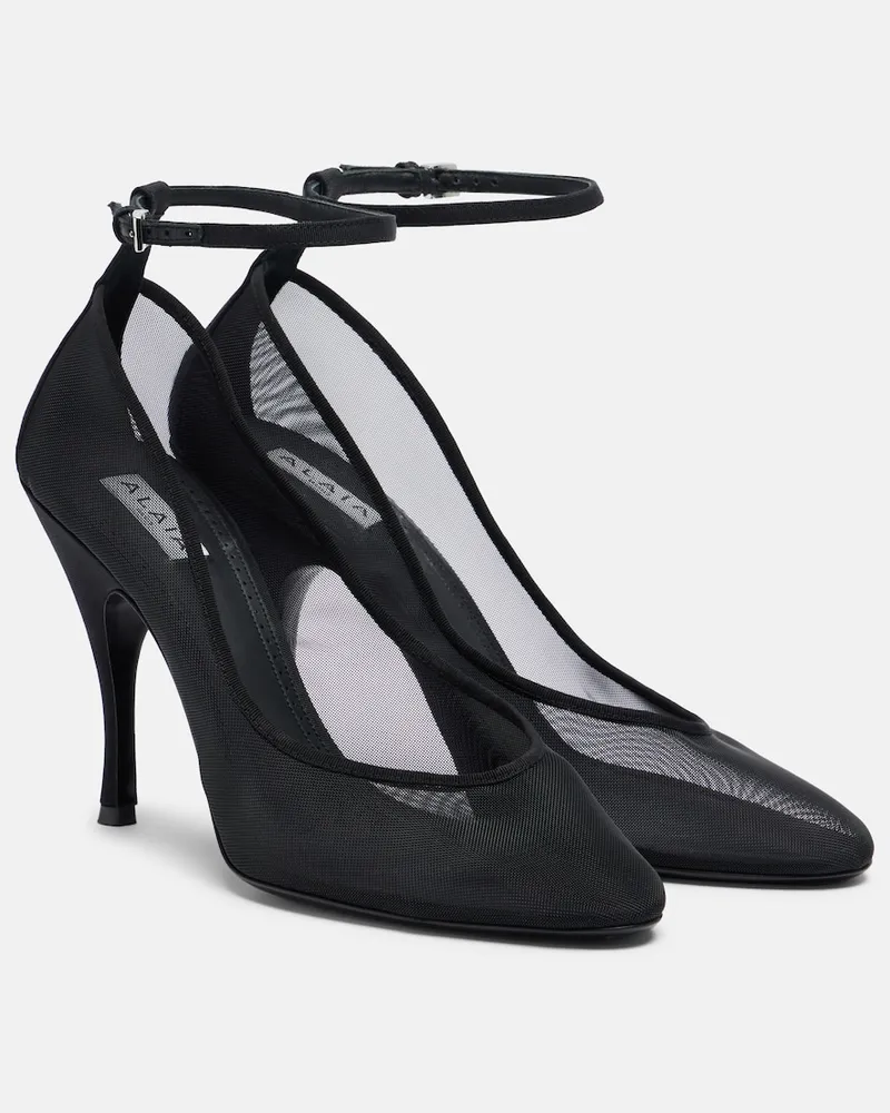 Alaïa Alaïa Pumps aus Mesh Schwarz