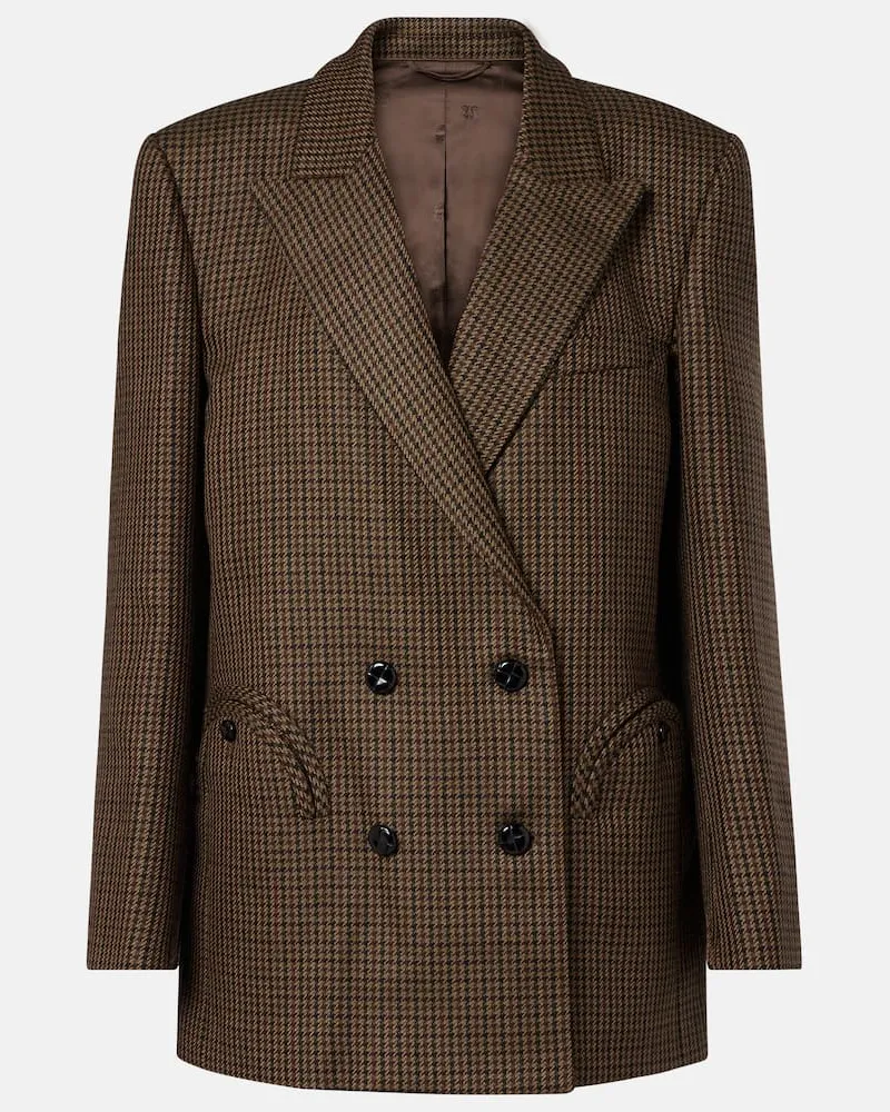 Blazé Milano Blazé Milano Blazer Everynight aus Schurwolle Braun
