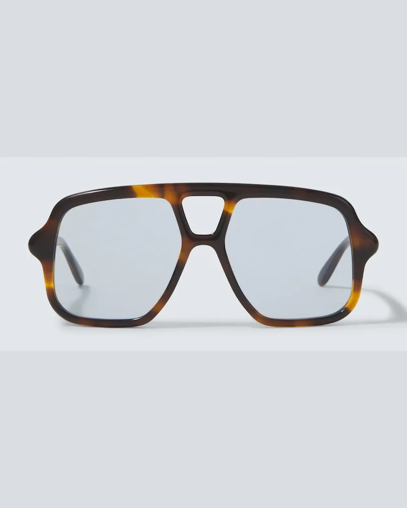 Loewe Aviator-Sonnenbrille Slim Braun