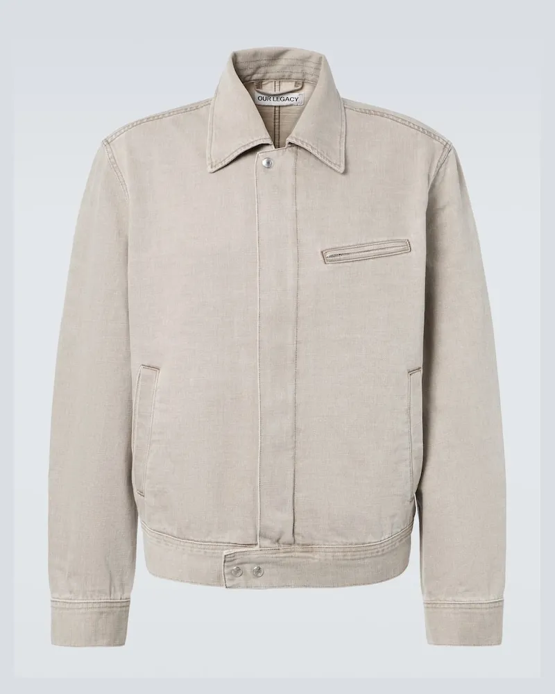 Our Legacy Jeansjacke Miller Beige