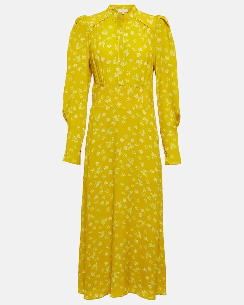 Dorothee Schumacher Midikleid Eccentric Floral Gelb