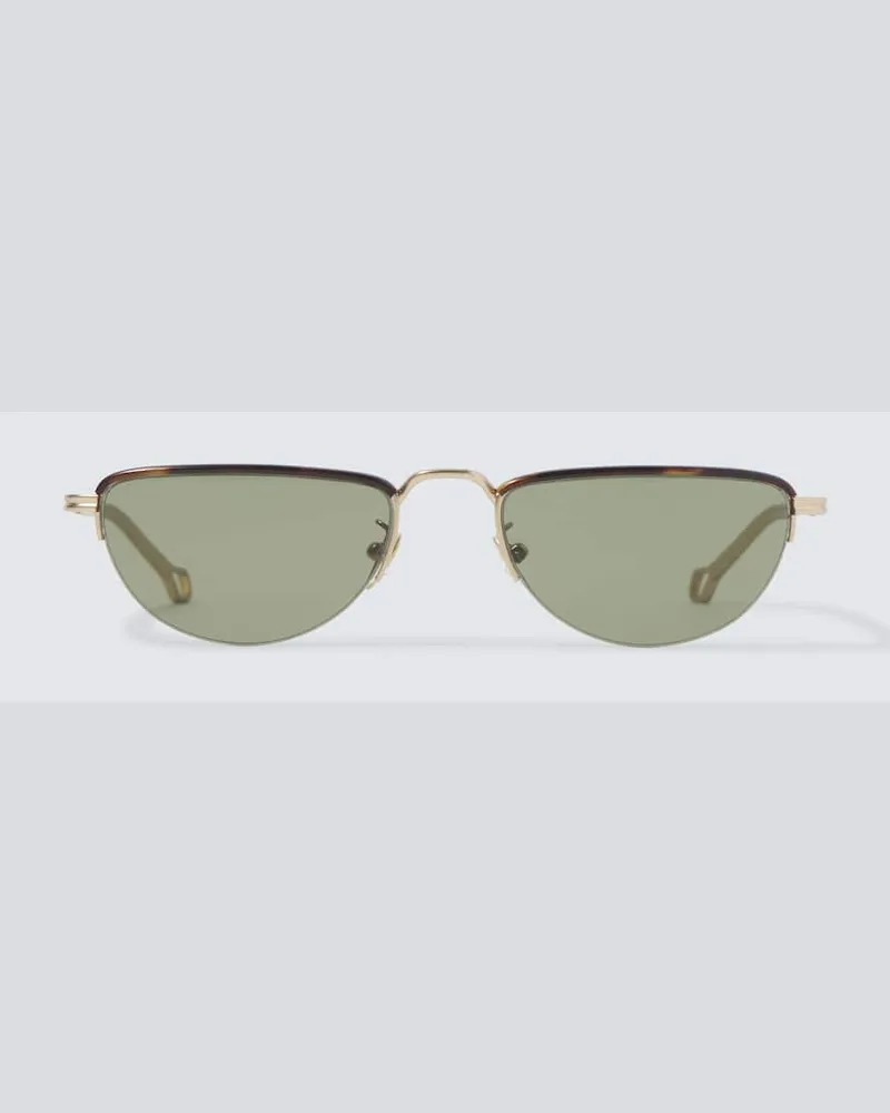 Giorgio Armani Sonnenbrille Browline Grün