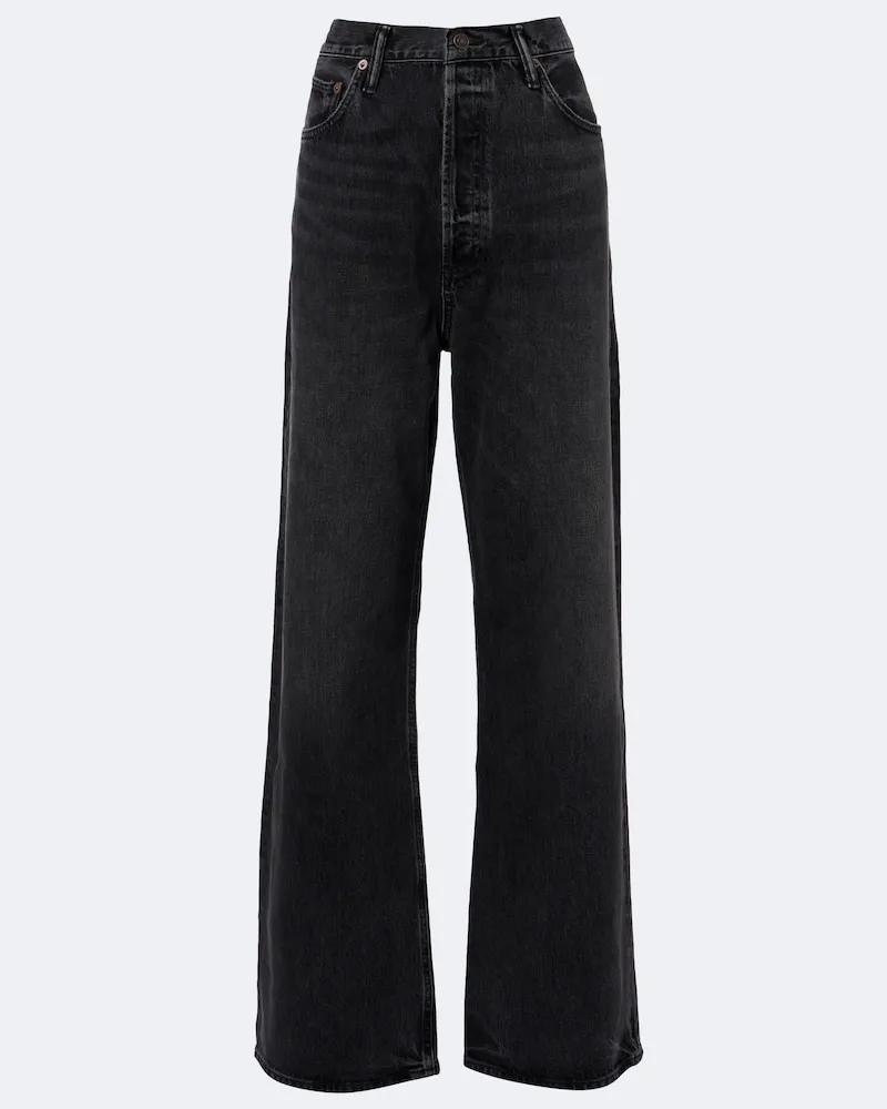 AGOLDE Jeans Vintage Loose Straight Schwarz