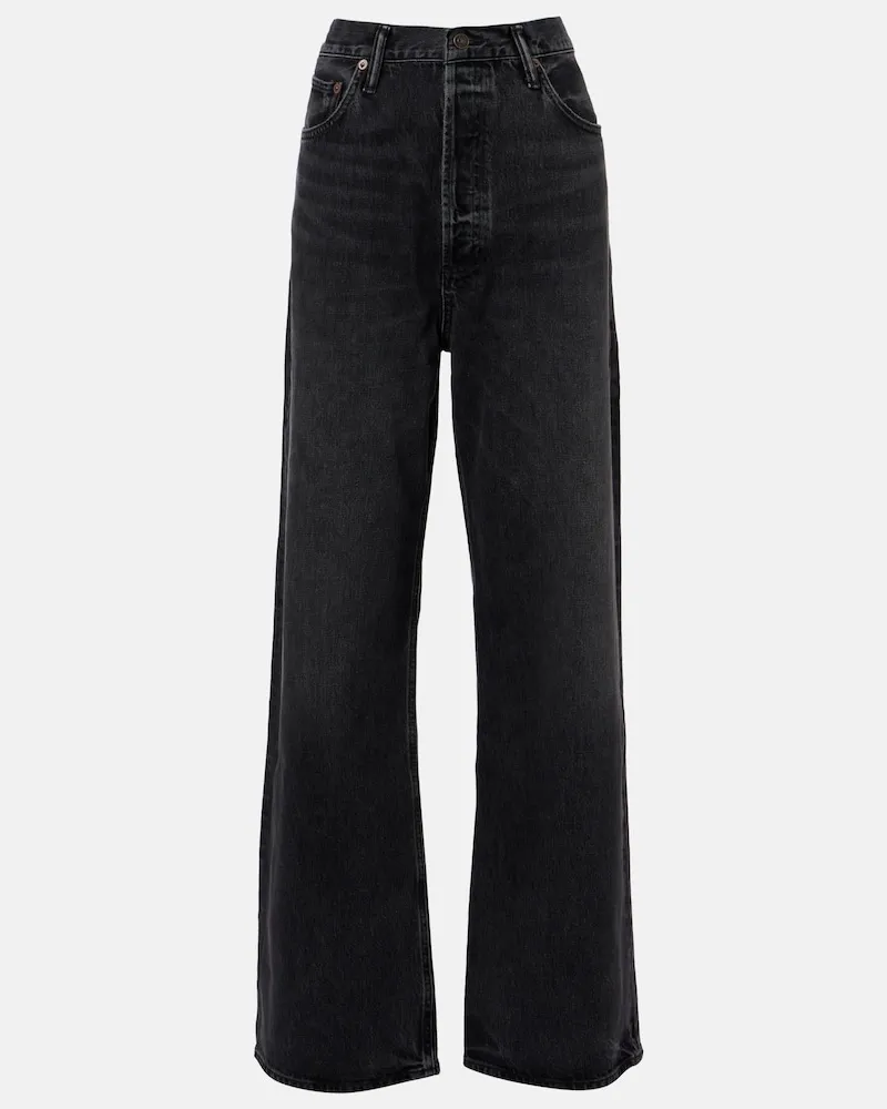 AGOLDE Jeans Vintage Loose Straight Schwarz