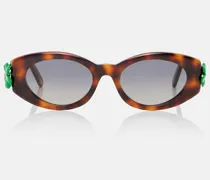 Ovale Sonnenbrille Dior Clover B1F