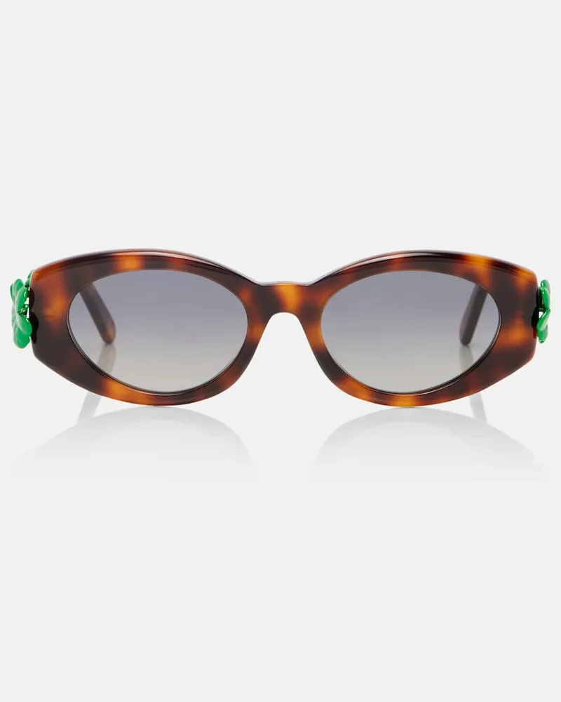Dior Ovale Sonnenbrille Dior Clover B1F Braun