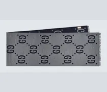 Schal GG aus Wolle und Seide