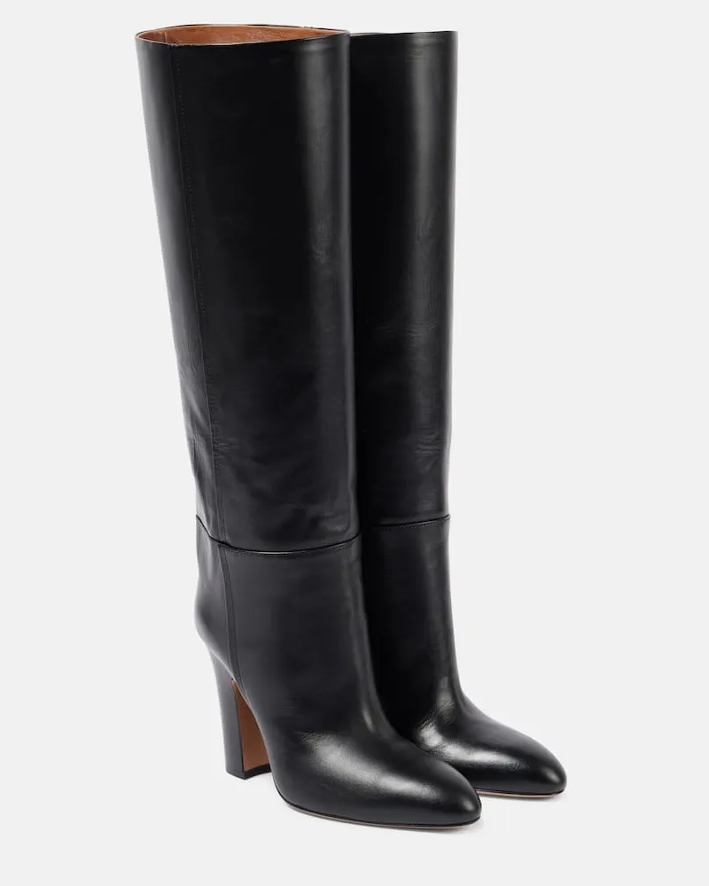 Paris Texas Stiefel Lavinia 100 aus Leder Schwarz