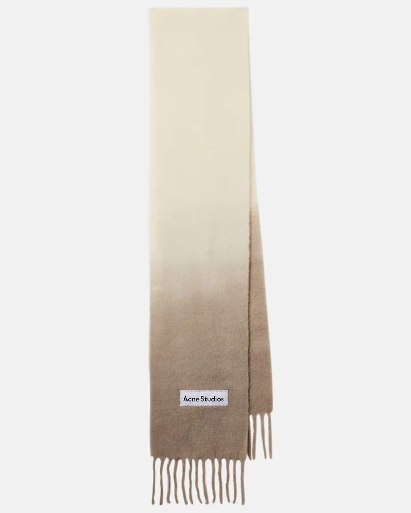 Acne Studios Schal Vally Beige