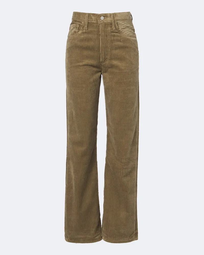 AGOLDE Weite Hose Vintage Loose aus Cord Grün