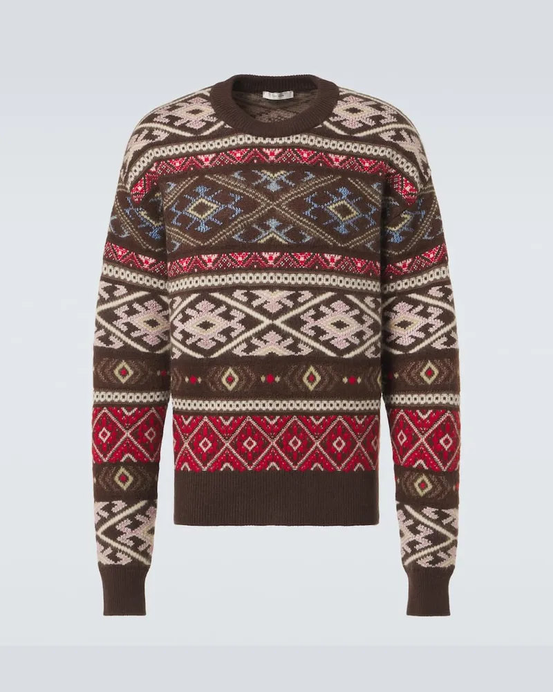 The Row Pullover Finny aus Kaschmir, Seide und Mohair Multicolor