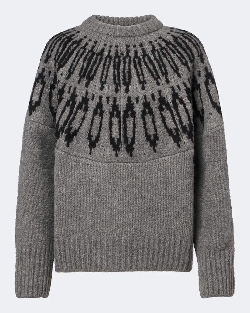 Altuzarra Pullover Coleman aus Wolle Grau