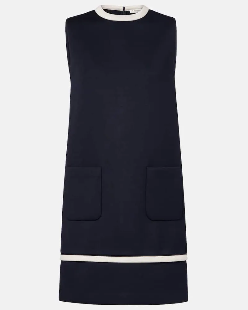 Max Mara Minikleid Lago Blau
