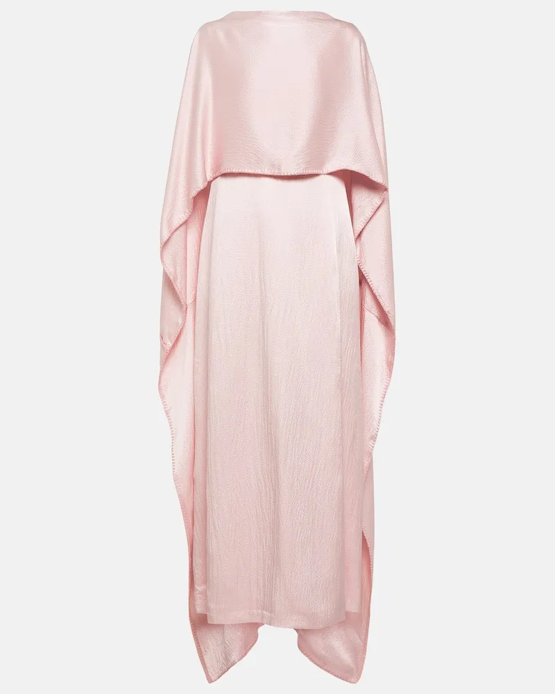 Gabriela Hearst Robe Hunter aus Seidensatin Rosa