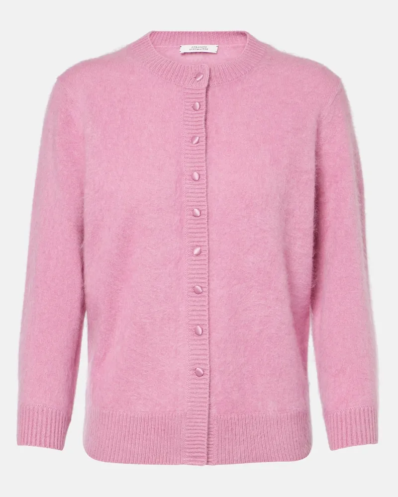 Dorothee Schumacher Cardigan Fluffy Statements Pink