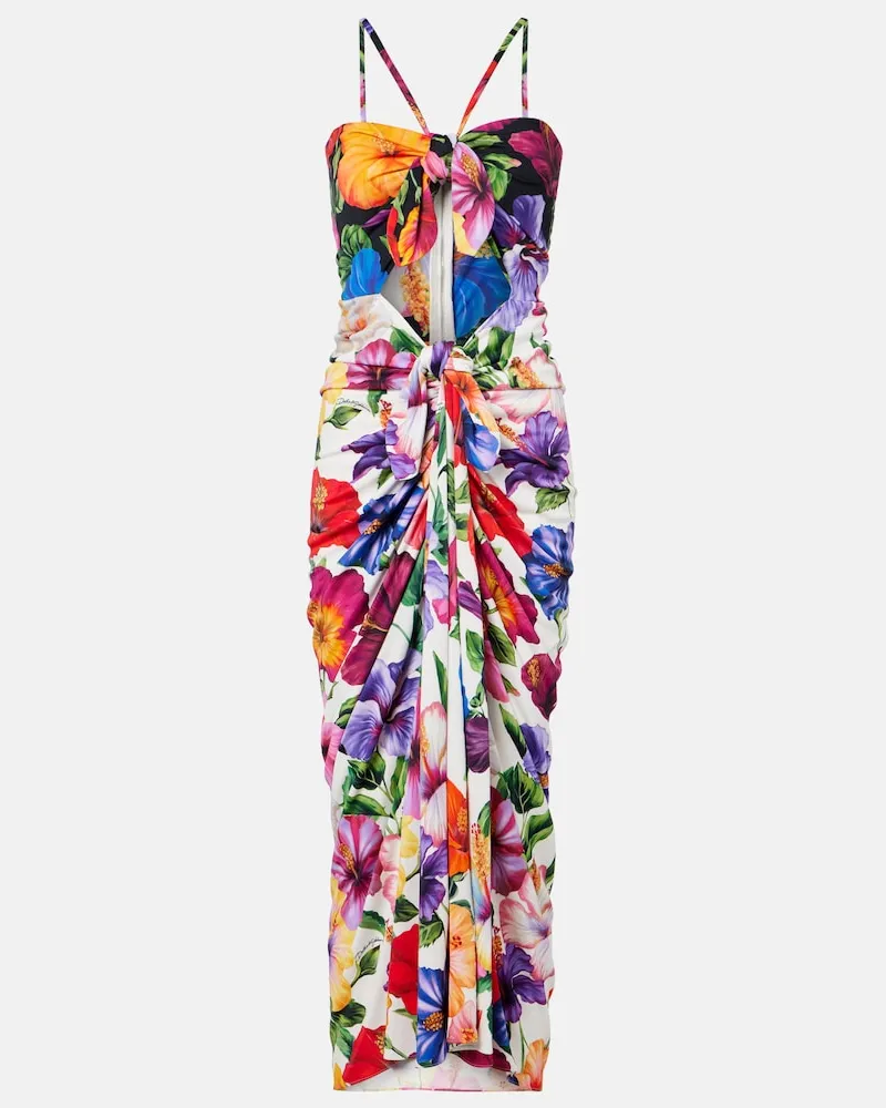 Dolce & Gabbana Midikleid Multicolor