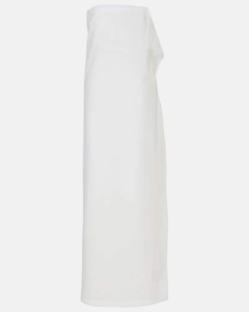 The Row Robe Bernette aus Baumwolle Weiß