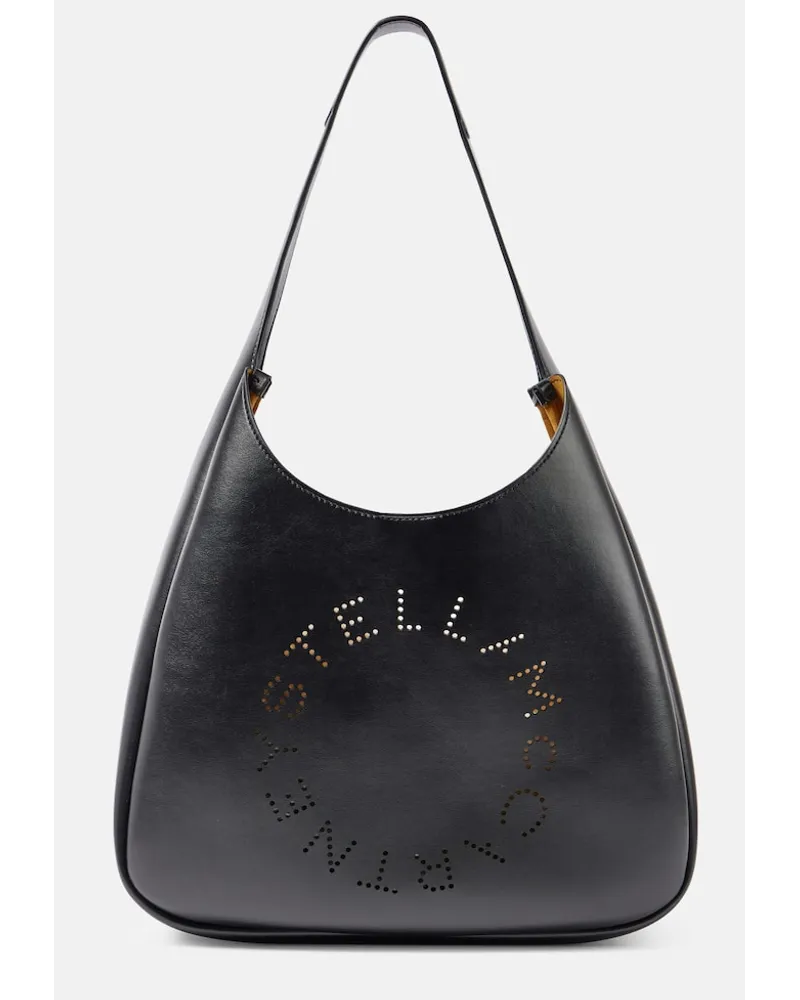 Stella McCartney Tote aus Lederimitat Schwarz