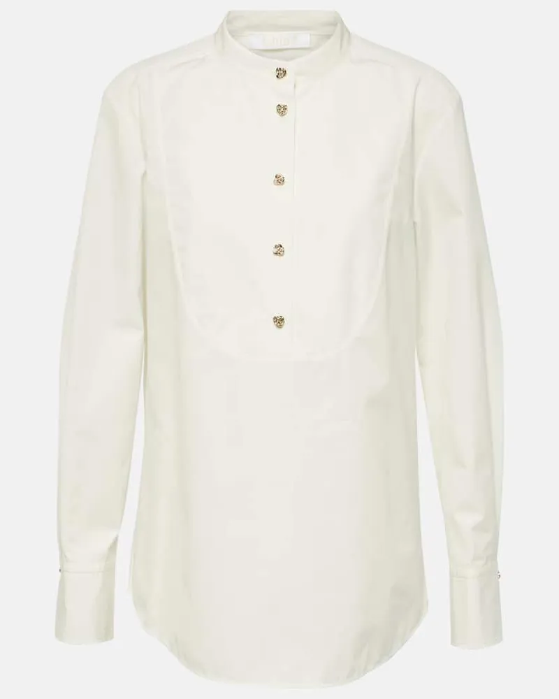 Chloé Chloé Bluse aus Baumwolle Weiß