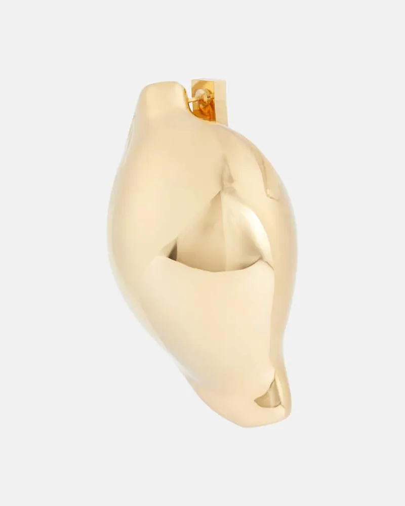 Jacquemus Einzelner Ohrring Les Boucle Concha Gold