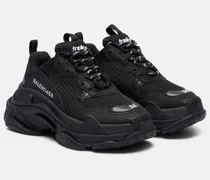Sneakers Triple S aus Mesh