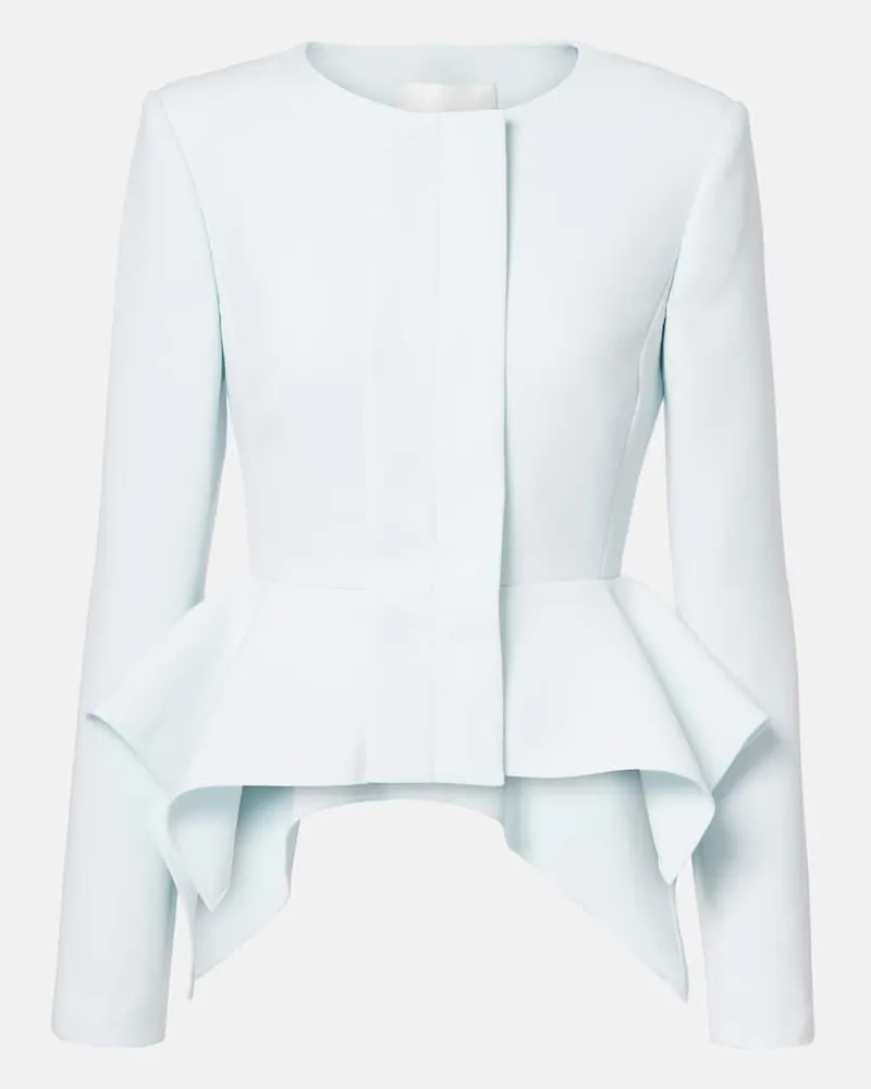 Roland Mouret Blazer aus Crêpe Blau