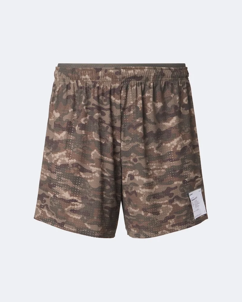 Satisfy Running Shorts Space-O aus Trikot Grün