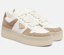 Plateau-Sneakers Downtown Bold aus Leder