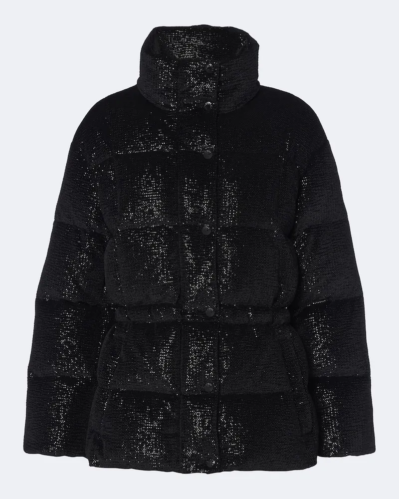 Moncler Daunenjacke Mouettes Schwarz