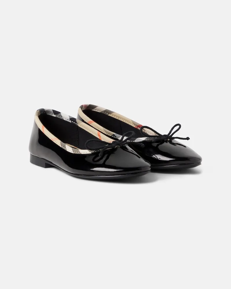 Burberry Ballerinas Burberry Check Schwarz