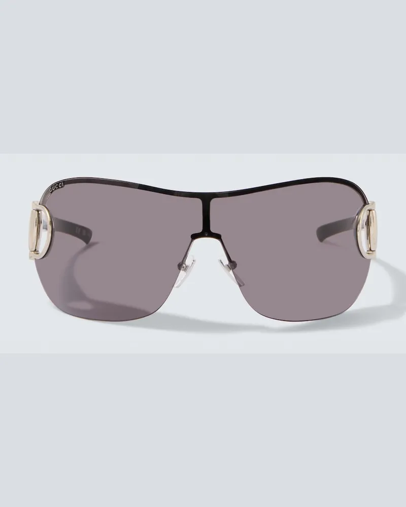 Gucci Sonnenbrille Sign Schwarz
