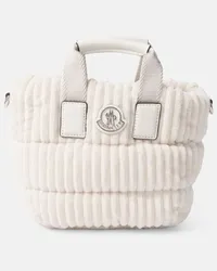 Moncler Tote Caradoc Micro aus Cord Beige