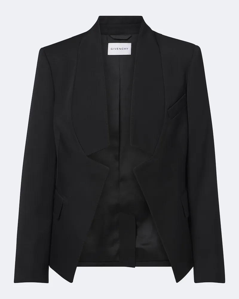 Givenchy Blazer aus Wolle Schwarz