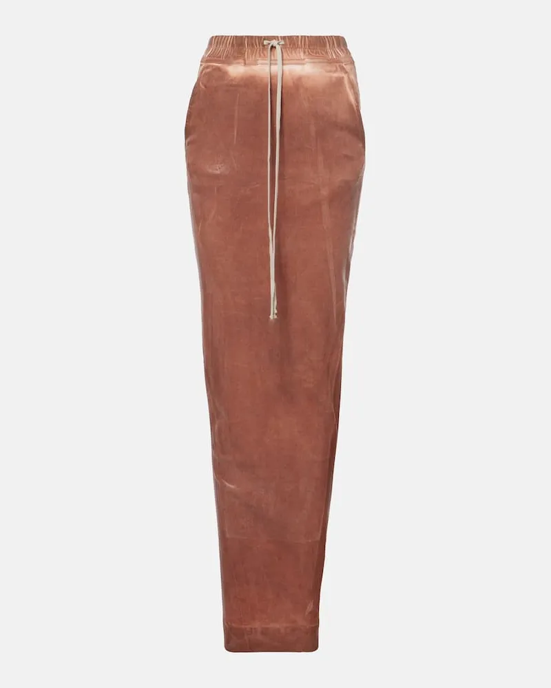 Rick Owens Jeansrock Braun