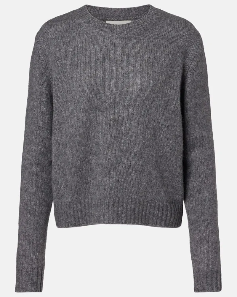 Lisa Yang Pullover Mira aus Kaschmir und Seide Grau
