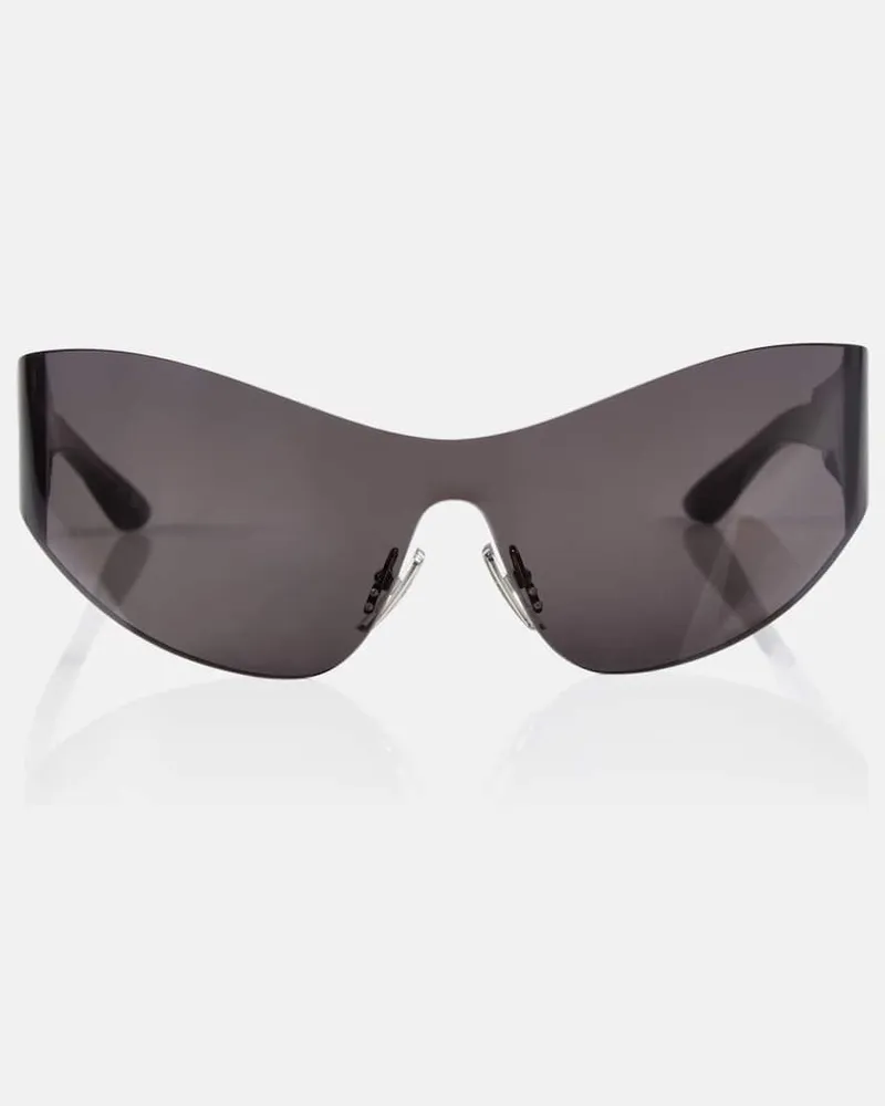 Balenciaga Sonnenbrille Mono Grau