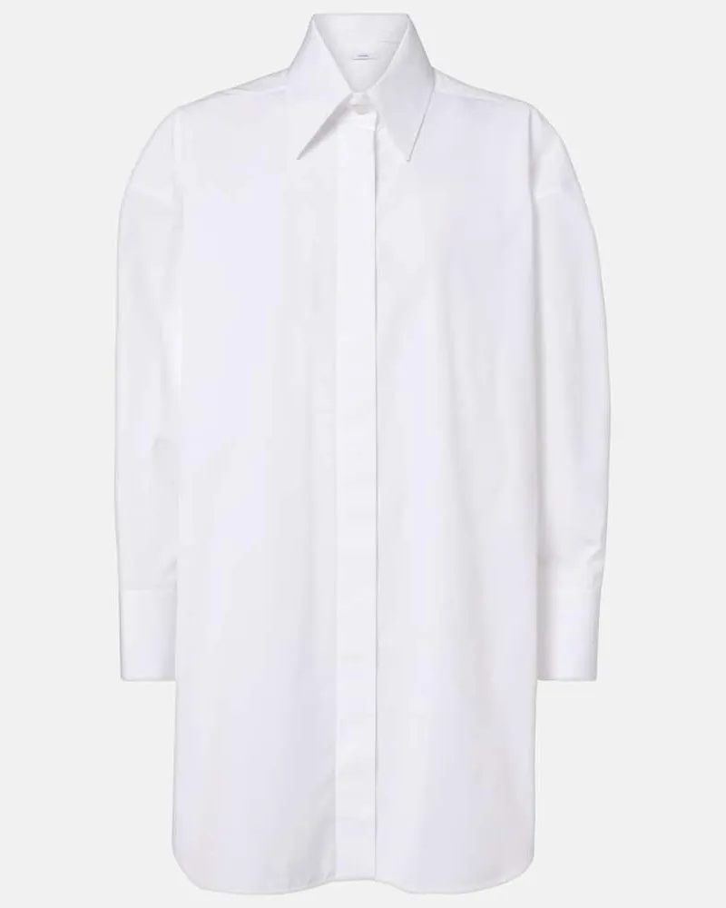 Givenchy Hemd aus Baumwollpopeline Weiß