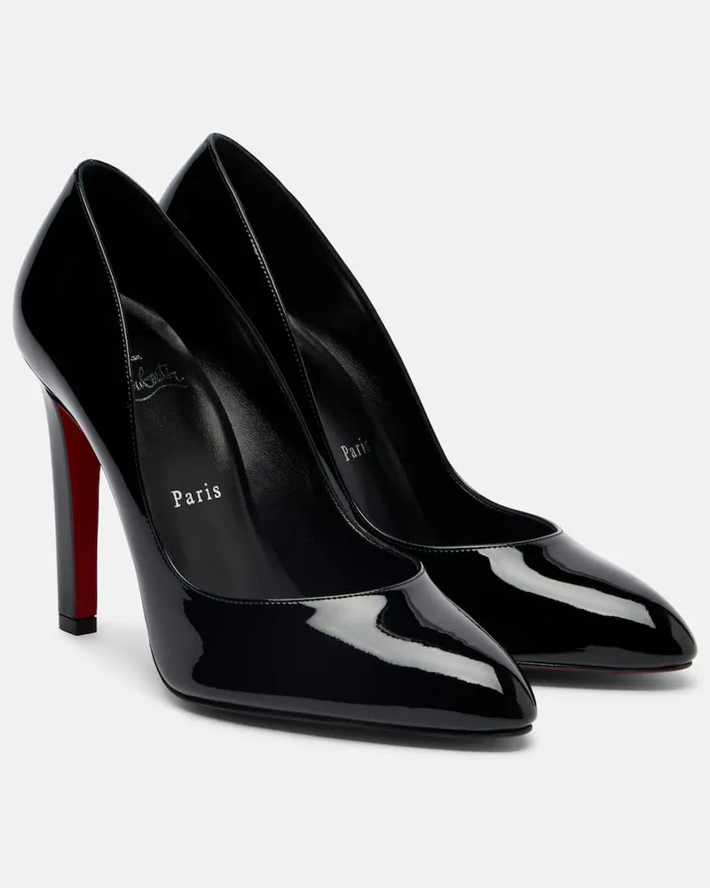 Christian Louboutin Pumps Fannylove 100 aus Lackleder Schwarz